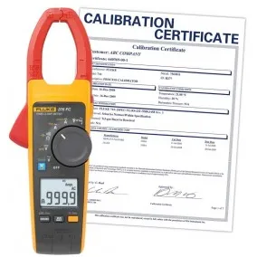 Fluke 376 FC-NIST True RMS AC/DC Clamp Meter with iFlex,   includes Traceable Certificate